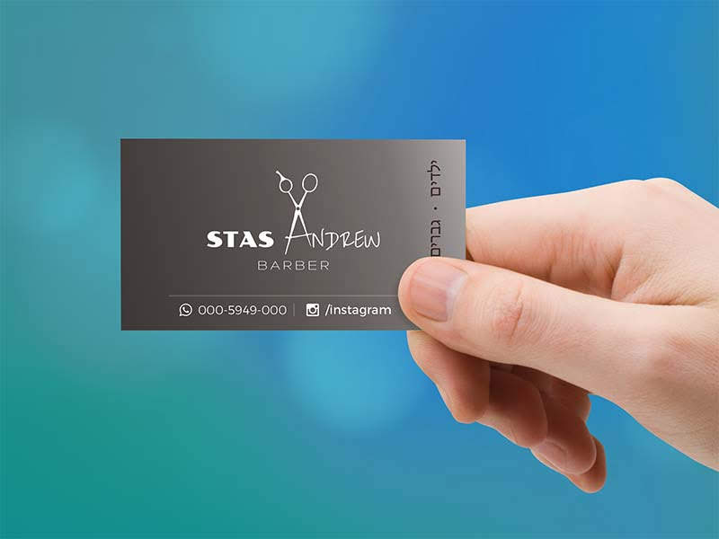 Barber Business Card