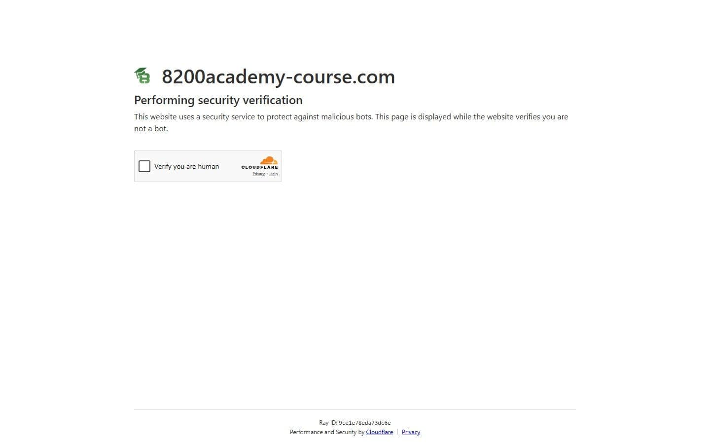 Academy 8200 — Online Courses