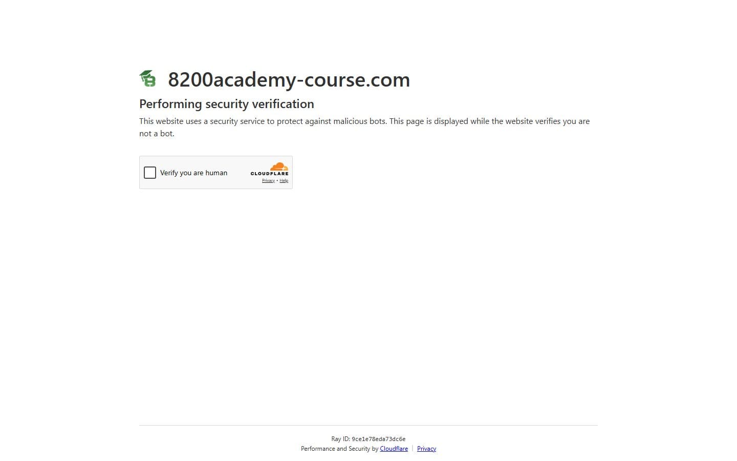 Academy 8200 — Online Courses