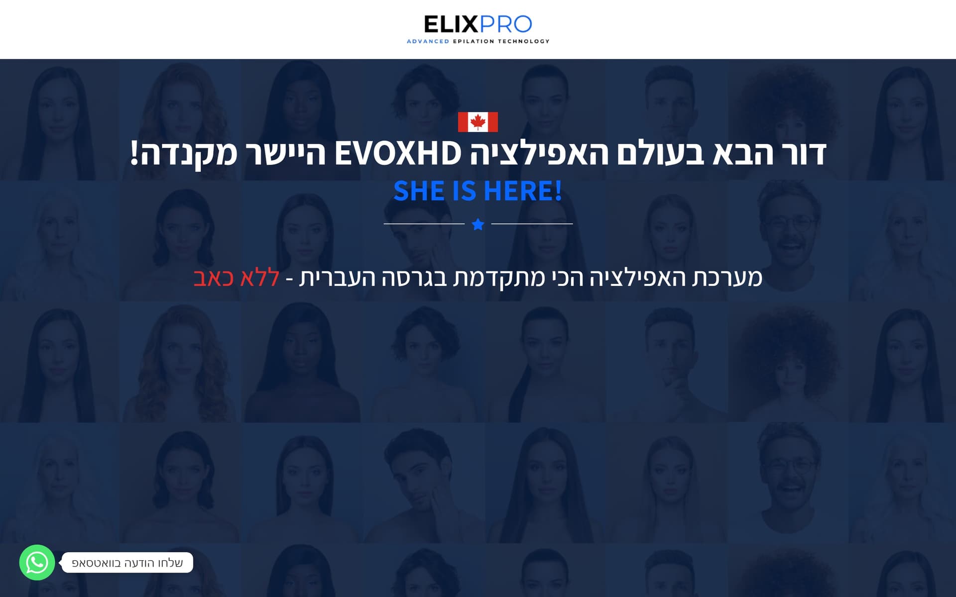 ElixPro — B2B Equipment Landing Page