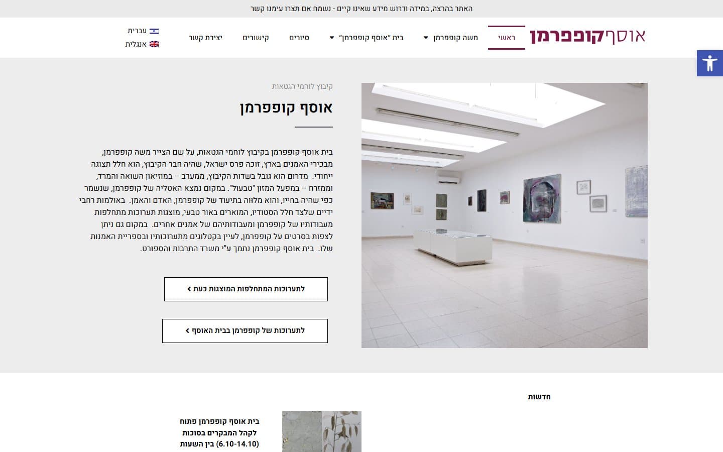 אוסף קופרמן — מוזיאון לאמנות