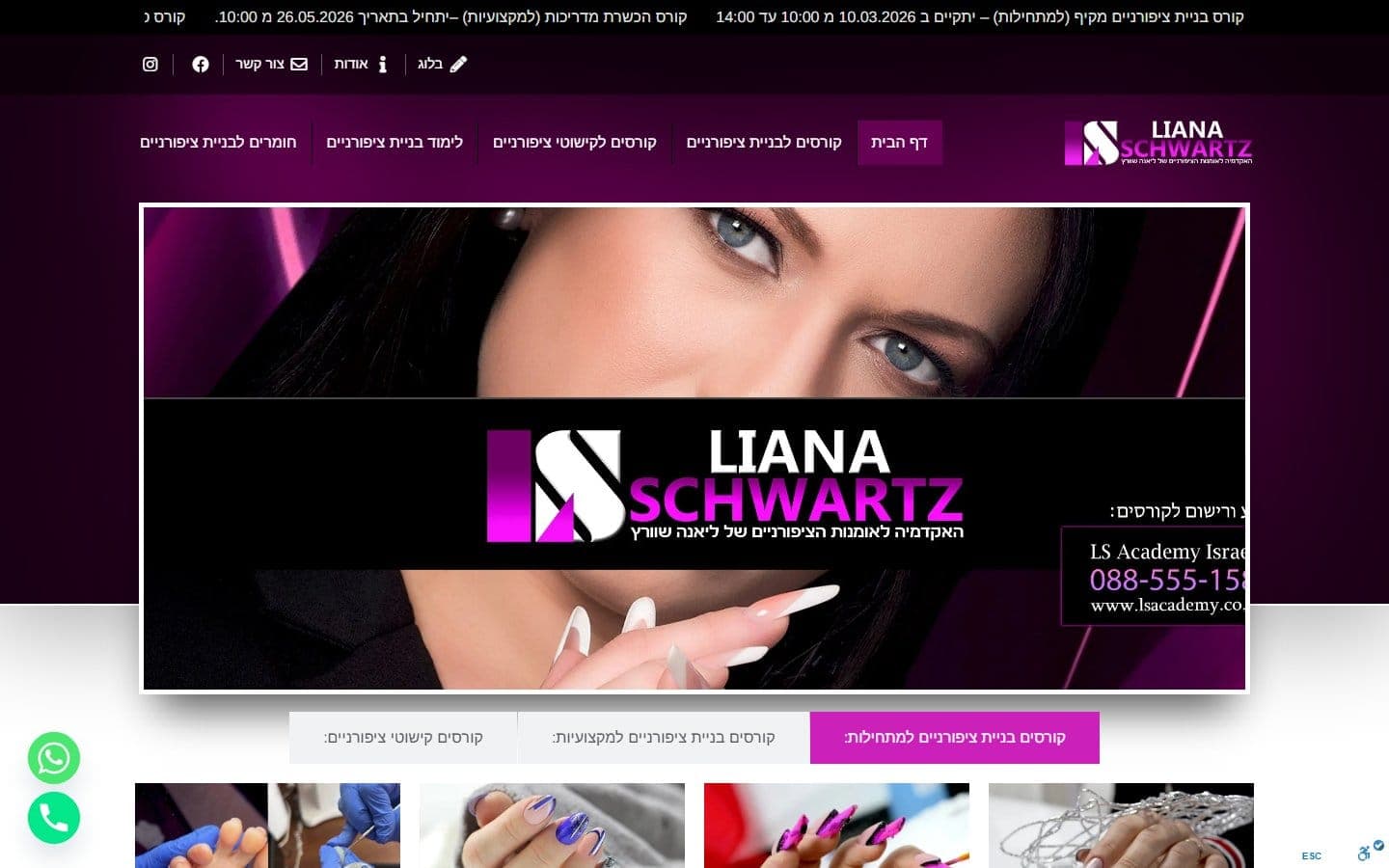 אקדמיית ליאנה שוורץ — חינוך