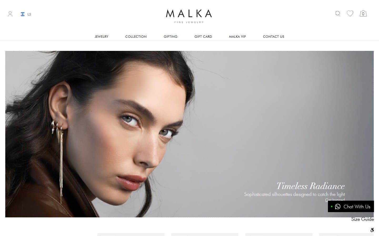 Malka Jewelry — E-Commerce