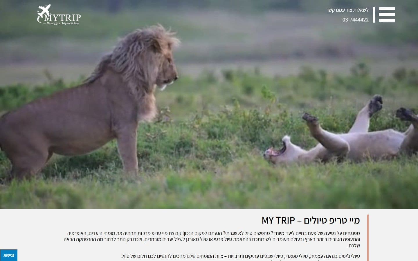 MyTrip — טיולים ותיירות
